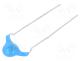 Capacitor  ceramic, X1,Y1, 10pF, 500VAC, ±10%, THT, 10mm, Ø  8mm