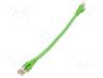 Patch cord, ETHERLINE® Cat.6a,S/FTP, Cat  6a, stranded, Cu, 0.25m