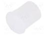 PLP2-125-D - Fiber for LED, Ø3mm, L  3.2mm, round, Front  convex, straight, PLP2