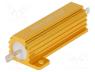 Power resistor - Resistor  wire-wound, with heatsink, 33Ω, 50W, ±1%, 50ppm/°C