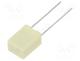 Capacitor  polyester, 100nF, Uoper  250VDC, 160VAC, 5mm, ±10%, R82