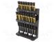 Screwdriver  precision-set, precision, Equipment  stand, 15pcs.