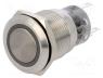Switch  vandal resistant, Pos  2, SPDT, 0.5A/220VAC, 1A/24VDC, IP67