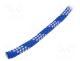 Rope, polypropylene, Ørope  12mm, L  25m, with a core, blue