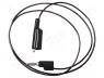 BU-2030-A-60-0 - Test lead, 5A, banana plug 4mm,crocodile clip, Urated  300V