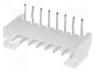 Connector  wire-board, socket, male, PIN  8, PH, 2A, 100V, angled 90°