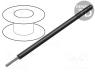 Καλώδια - Wire, SiF, 1x1.5mm2, stranded, Cu, silicone, black, -50÷180°C