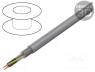 Cables - Wire, BiT 500 (ST) CH, 4G1.5mm2, LSZH, grey, 300V,500V