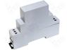 HUT1-C - Box for DIN rail mounting 17x71x90mm