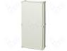 PC562813G - Polycarbonate enclosure SOLID 558x278x130mm grey cover