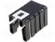 Heatsink black finished L=19mm 26,8K/W for TO220