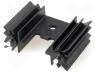 Ψυγεία IC - Heatsink black finished L=25,4mm 12,6K/W for TO220
