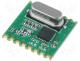 RFM31-433-S1 - Miniature RF receiver -118dBm 433MHz FSK, OOK SMD
